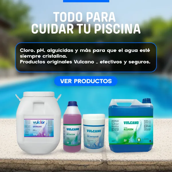 Todo para cuidar tu piscina