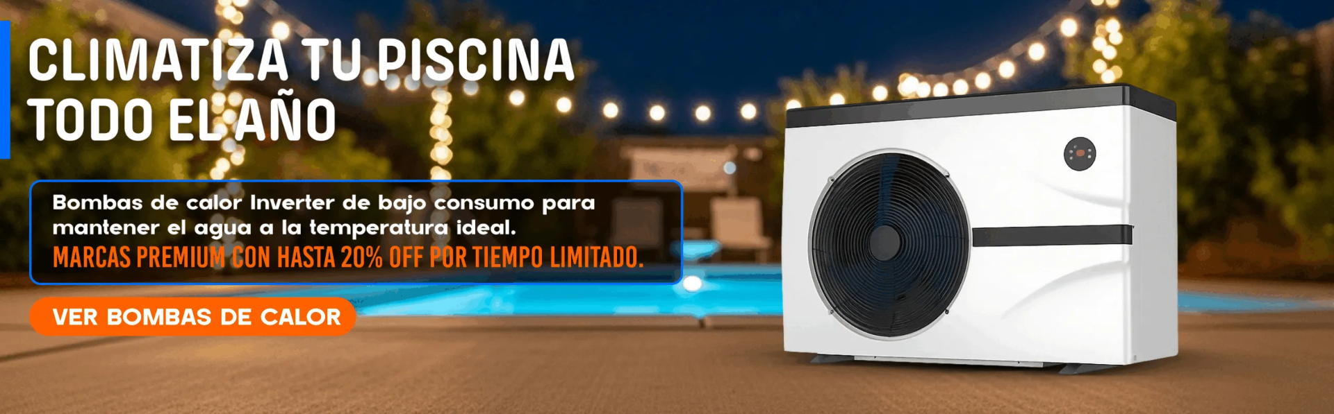 Climatiza tu piscina todo el año