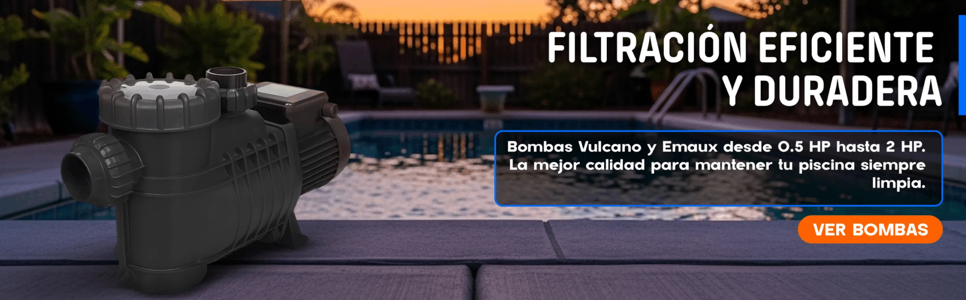 Filtración eficiente y duradera