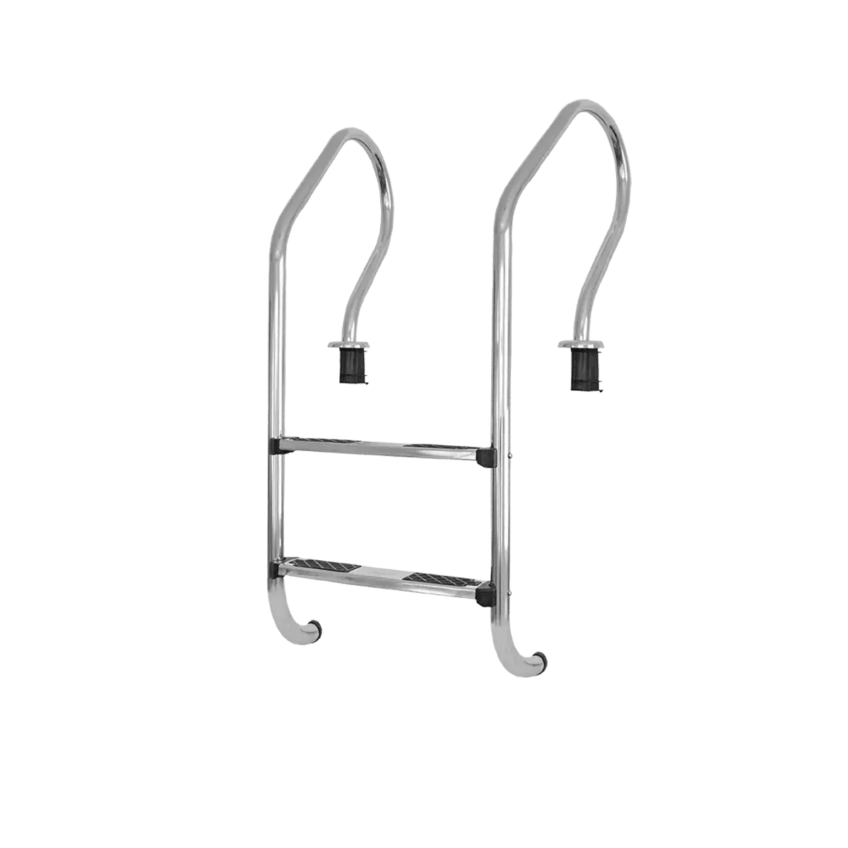 Escalera Mod. Confort 2 Peldaños AC. Inox. C/Anclaje