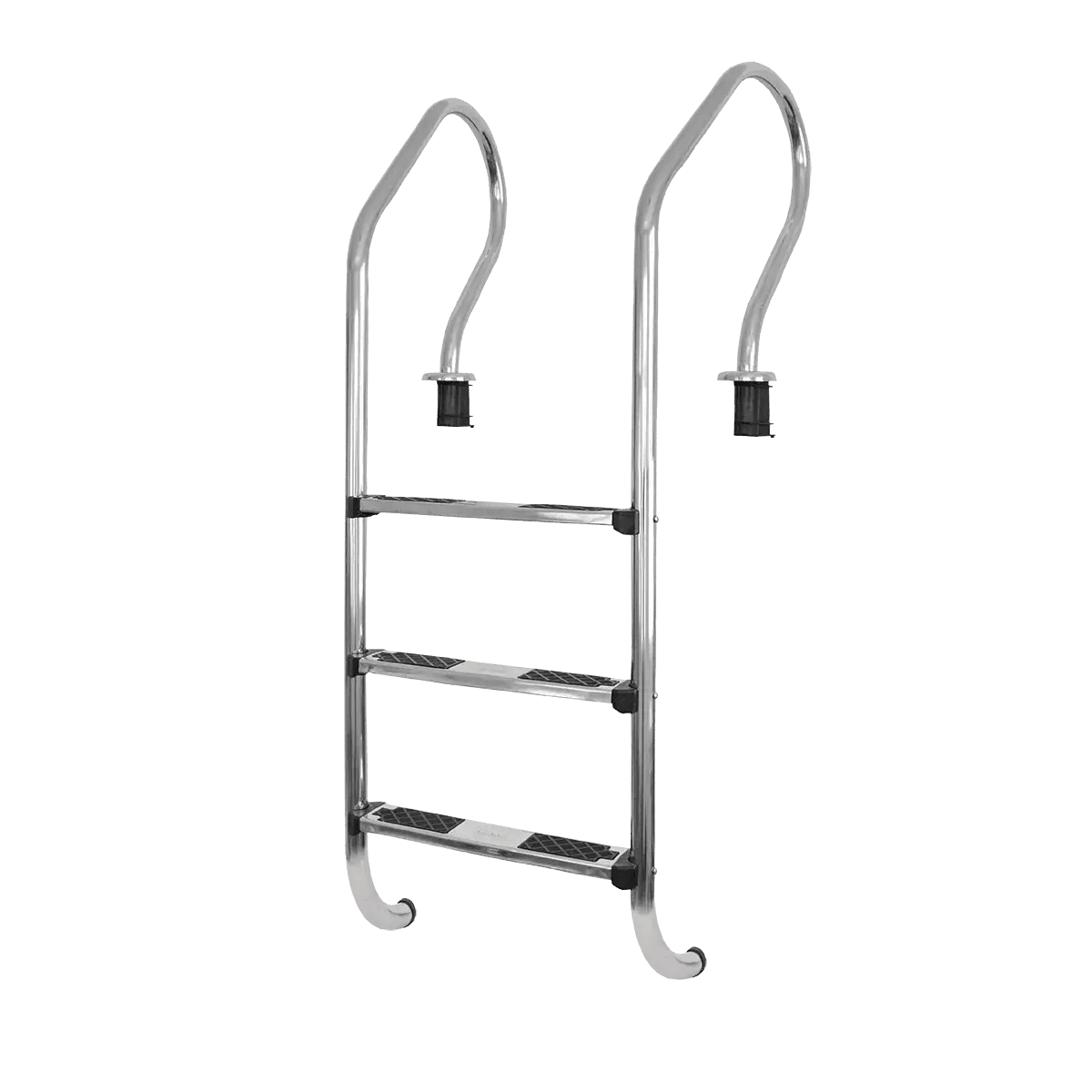 Escalera Mod. Confort 3 Peldaños AC. Inox. C/Anclaje