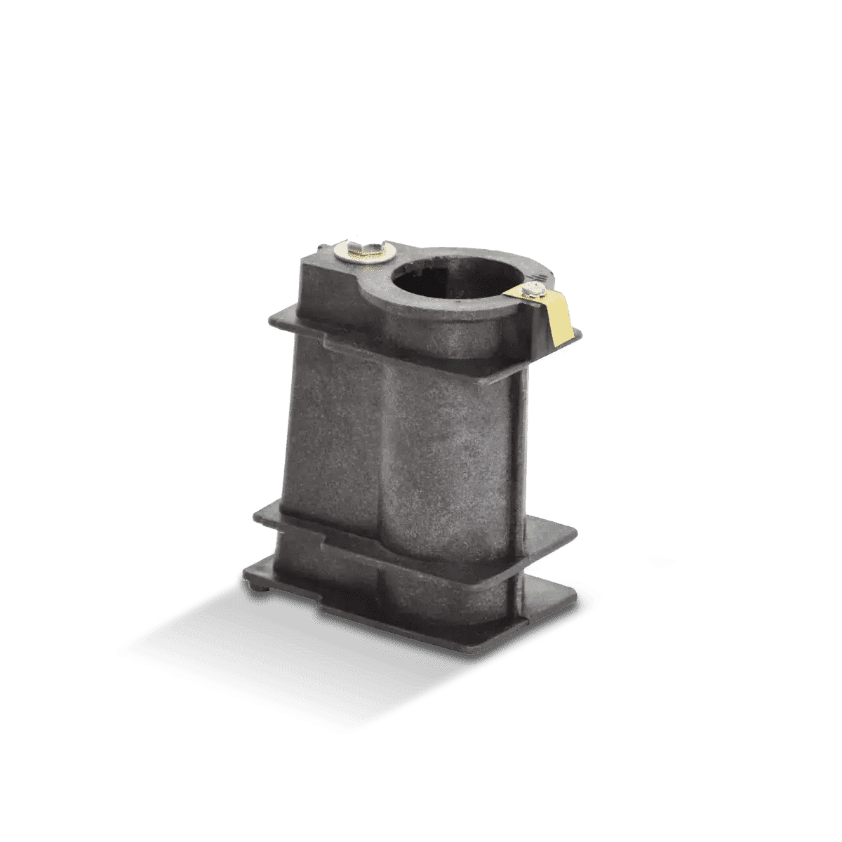 pack 2 Anclaje 38,2mm P/Pasamanos C/Borne Puesta Tierra