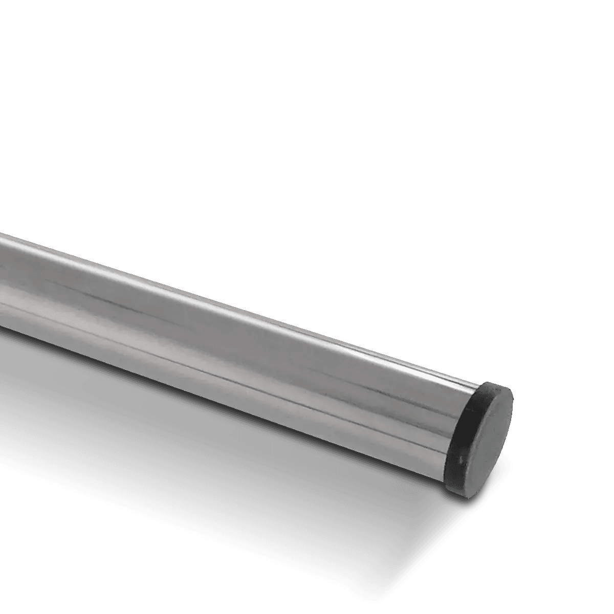 Baranda Recta 1.20M Acero Inoxidable C/Regatones