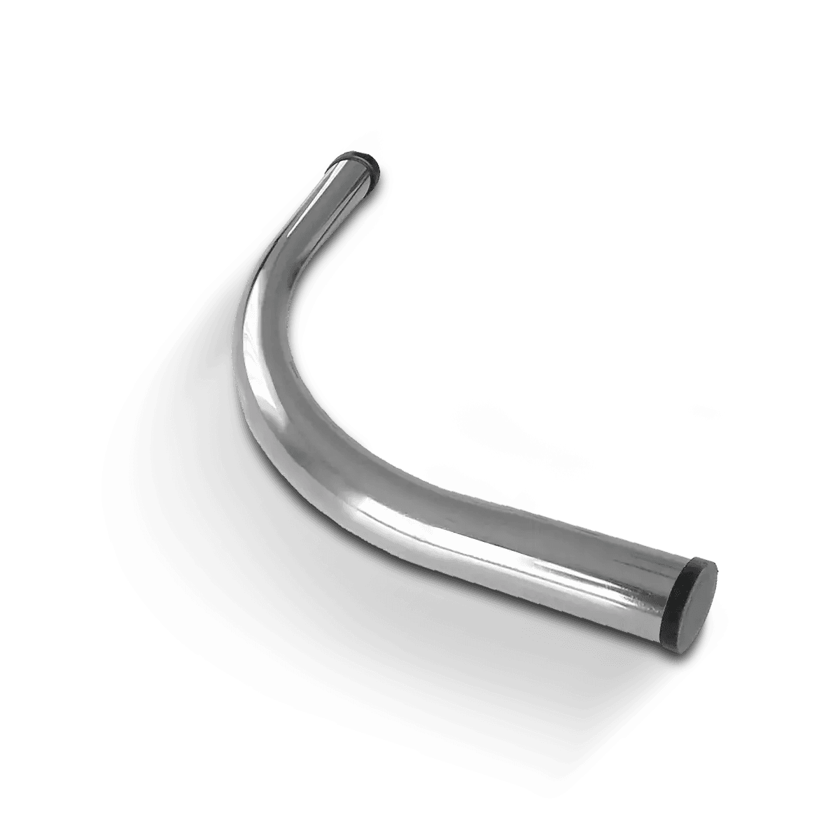 Baranda Curva 90 Grados Acero Inoxidable C/Regatones