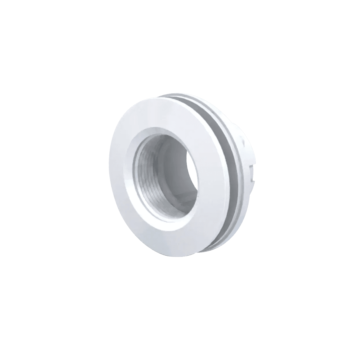 Virola Aro Fijo Blanco - P/ F. Vidrio - Rosca H. 1 1/2