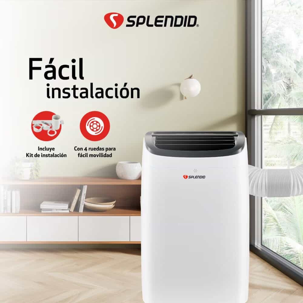 Aire acondicionado portátil 9000 BTU Frío/Calor WiFi Splendid