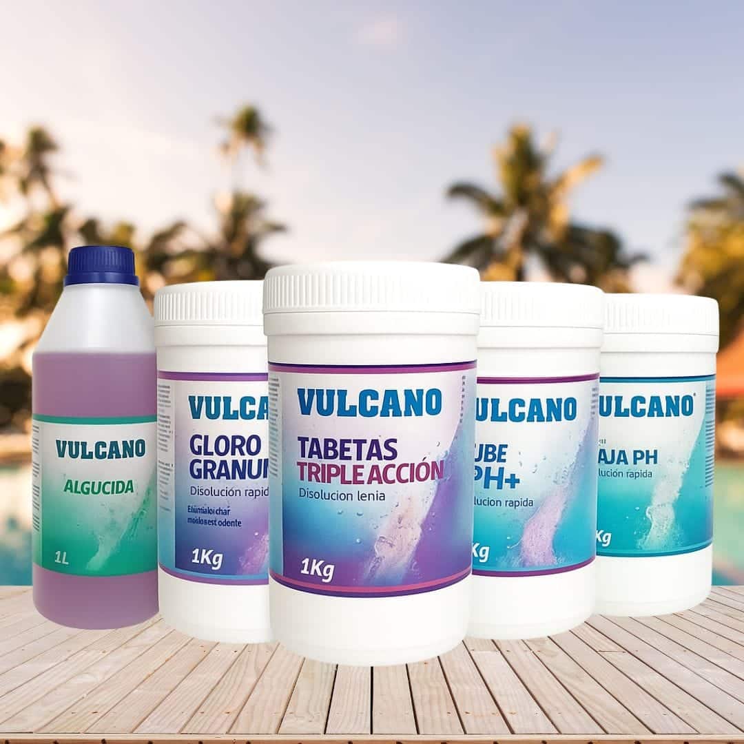 Pack Quimicos Piscina 50m³
